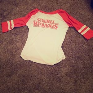 Stranger things long sleeve shirt.